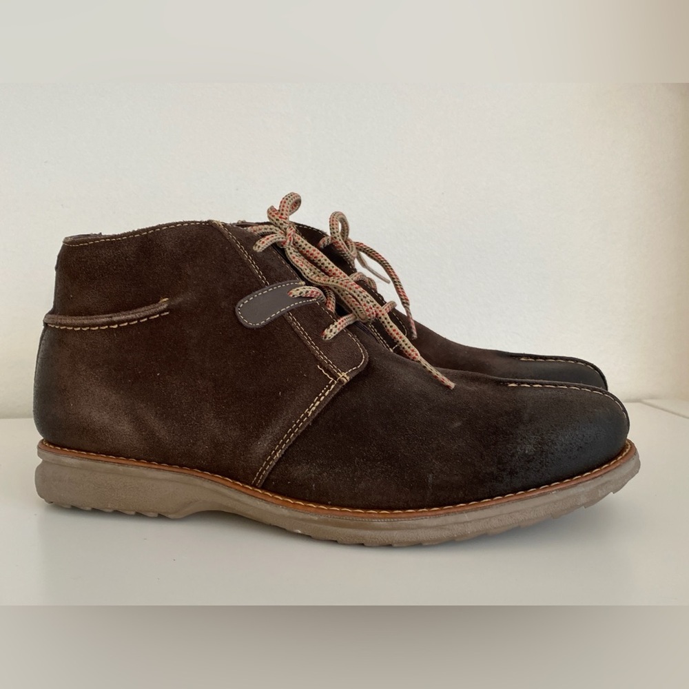 Sandro Moscoloni  Patrick 3 Eyelet Center Seam Demi Chukka Boot size 9